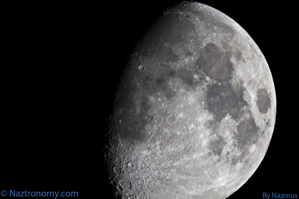 Waxing Gibbous Moon with 6SE