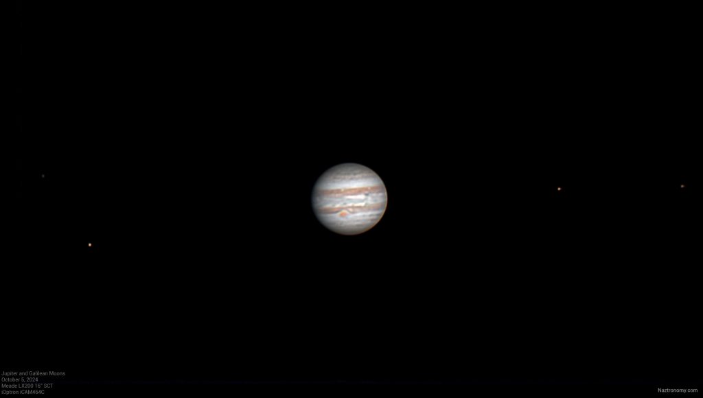 Jupiter Through a Meade 16&#8243; SCT