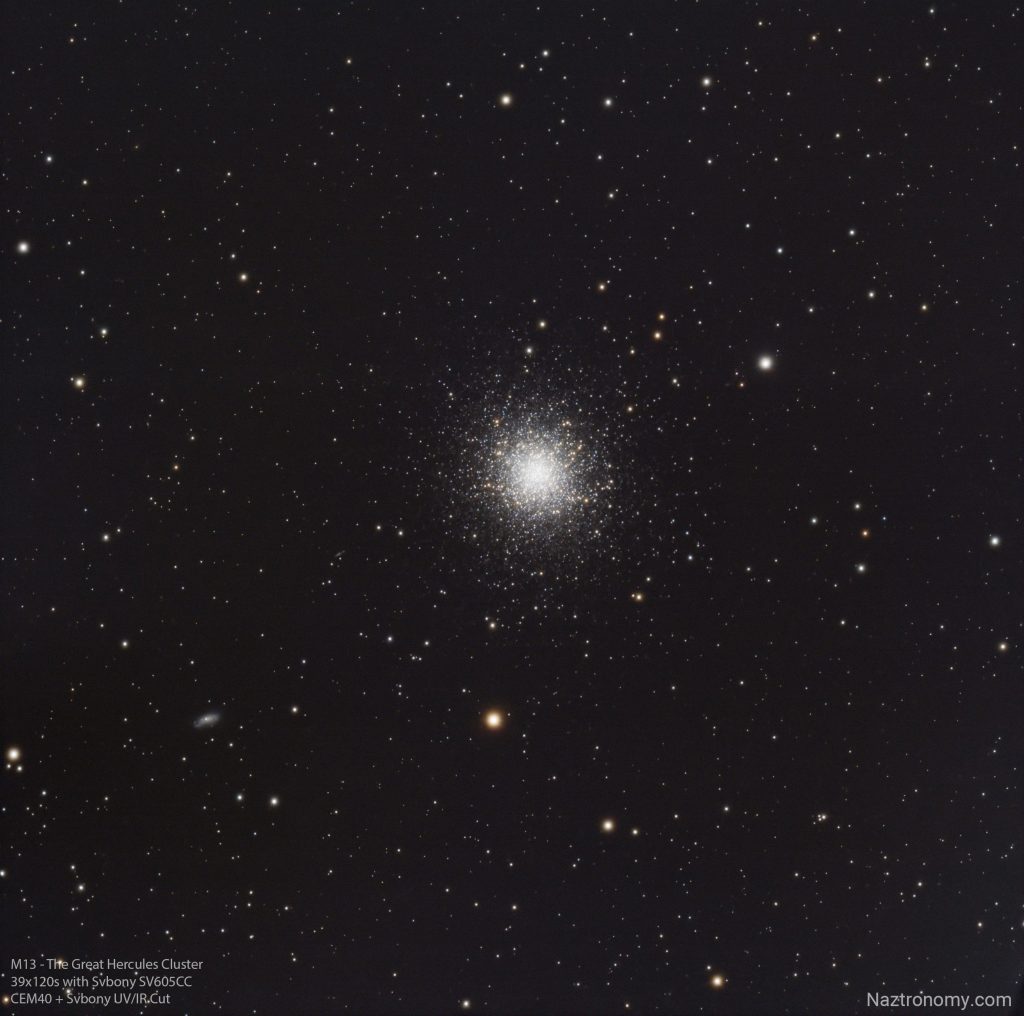 M13 &#8211; The Great Hercules Cluster with Svbony Camera
