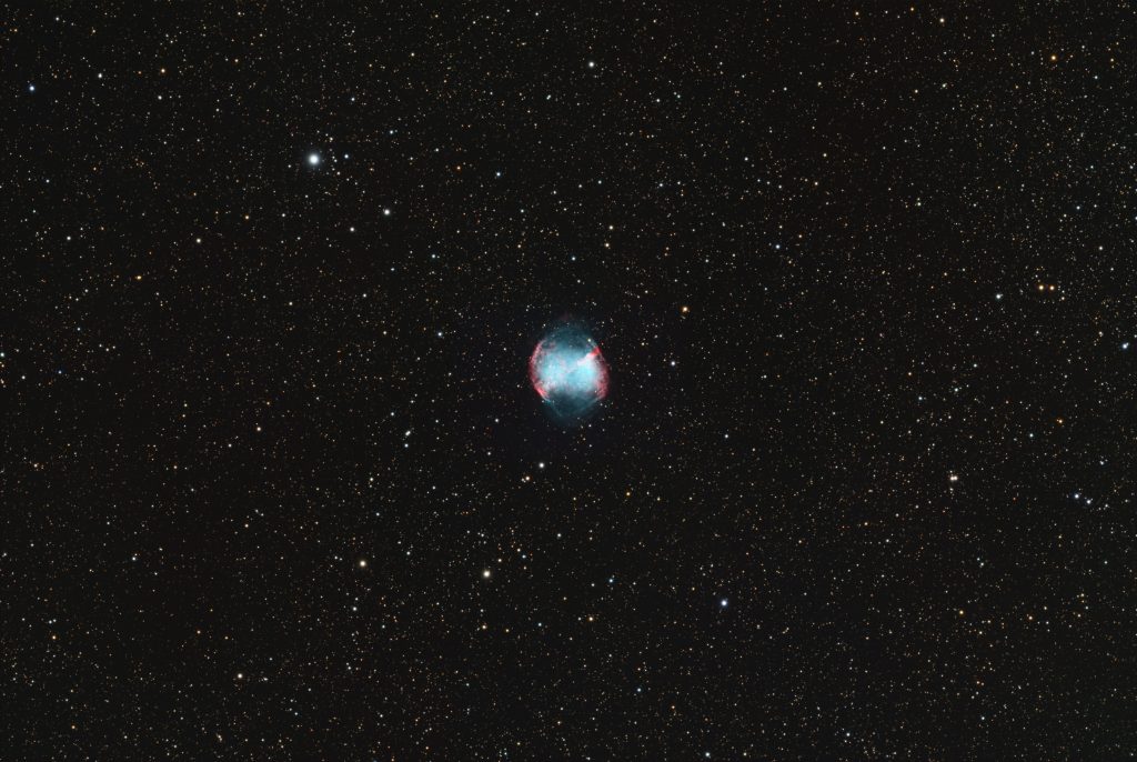 M27 The Dumbbell Nebula &#8211; First Light with the Askar 131F